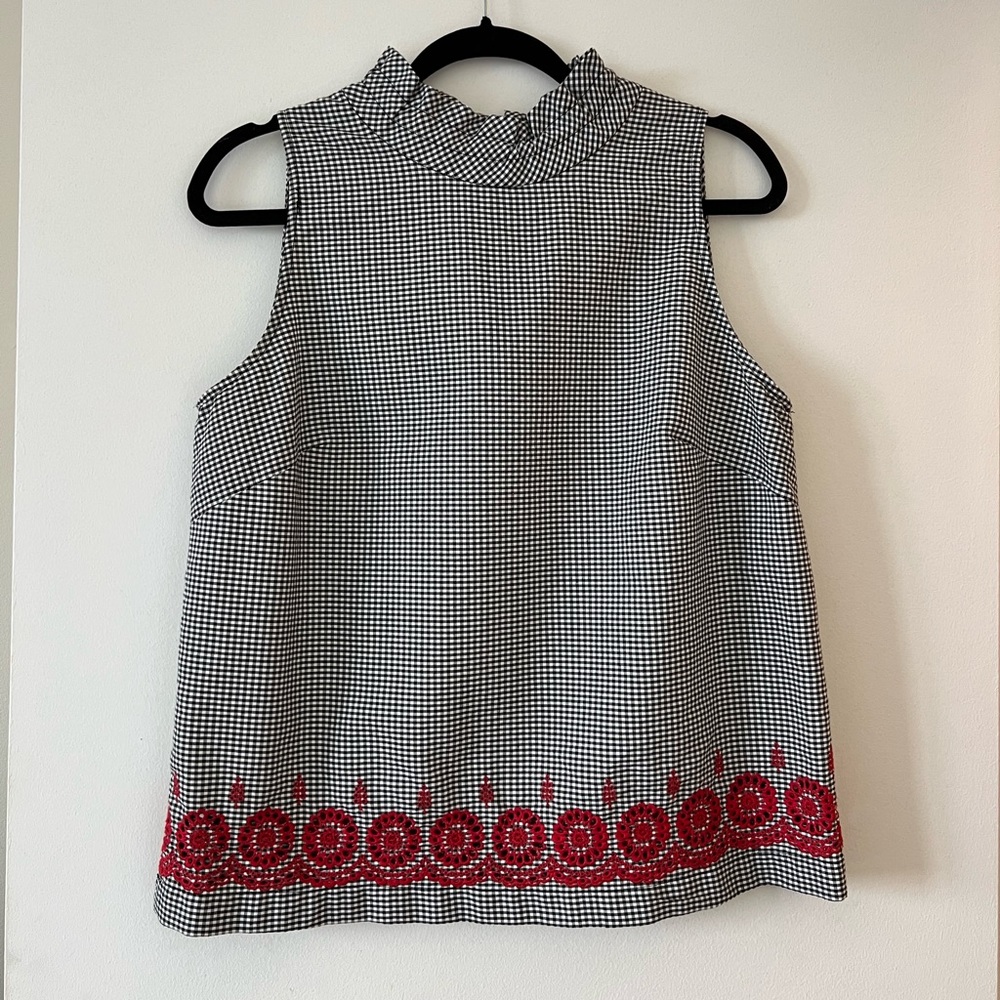 Gingham top